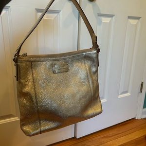 Kate Spade Gold Glimmer Bag
